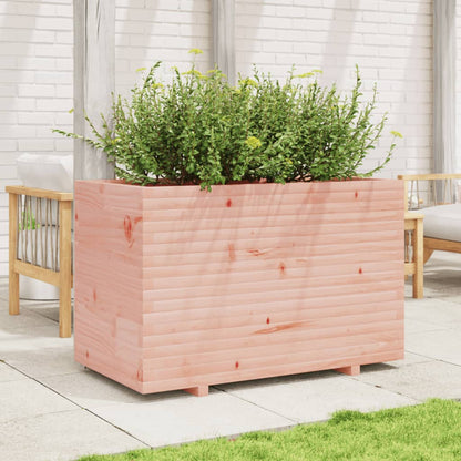 Garden planter 110x60x72 cm in solid Douglas wood