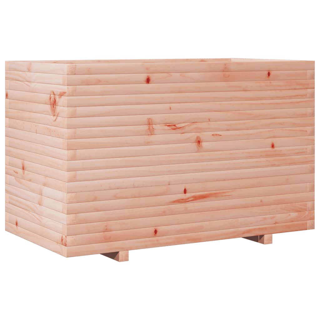 Garden planter 110x60x72 cm in solid Douglas wood