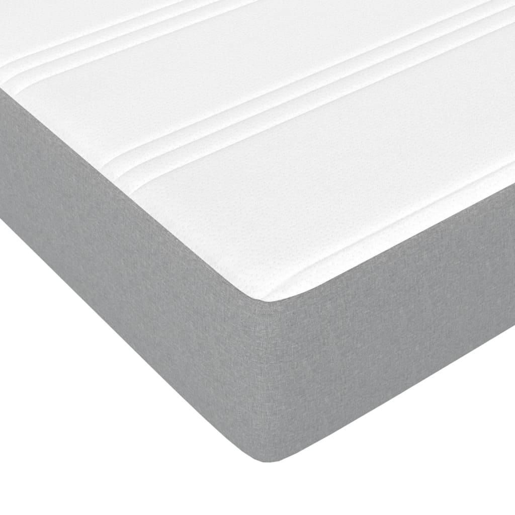Letto Cassetti e Materasso Marrone Cera 120x200cm Massello Pino