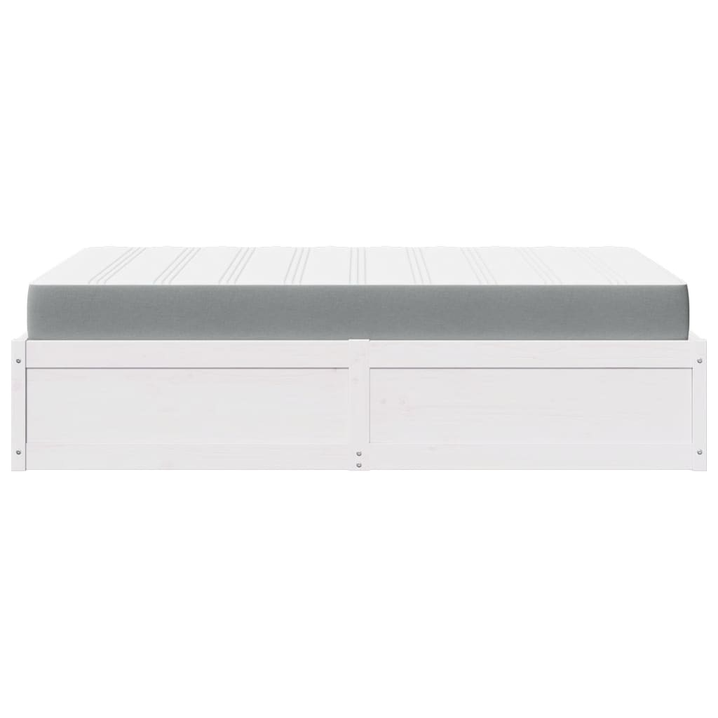 Giroletto Bianco 140x190 cm in Legno Massello di Pino