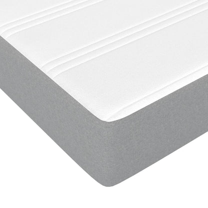 Letto con Materasso Marrone Cera 90x190cm Legno Massello Pino