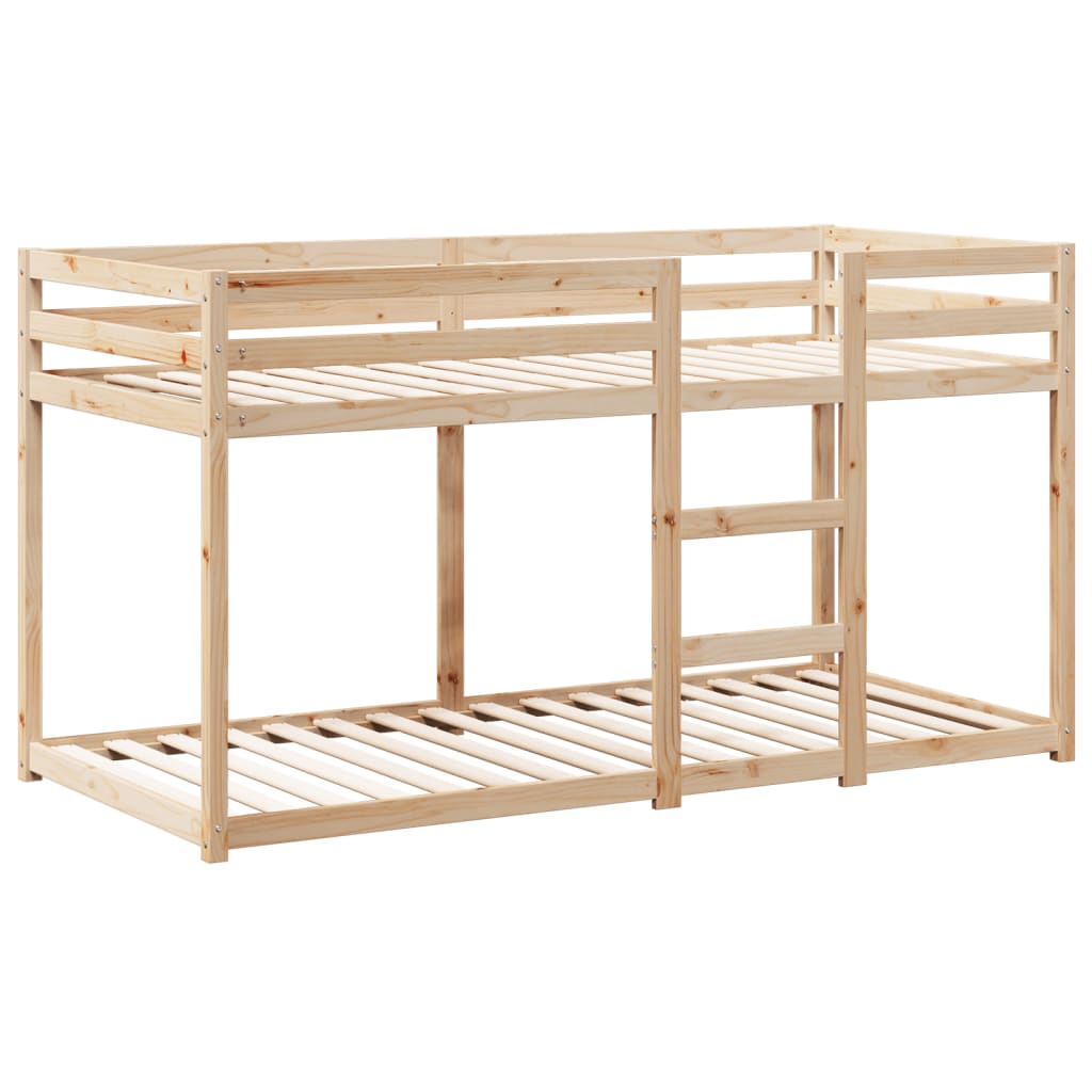 Letto a Castello senza Materasso 90x190 cm Legno di Pino | homemem39