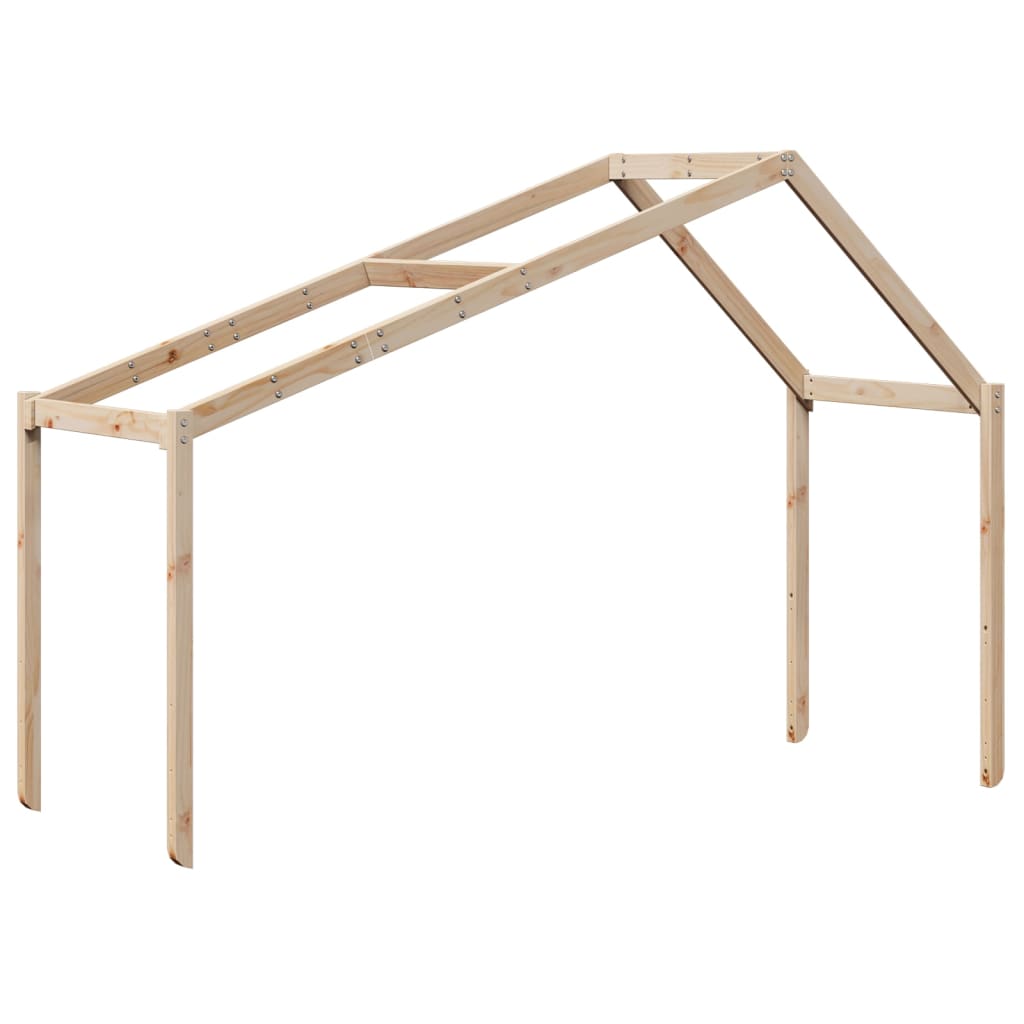 Letto a Castello senza Materasso 90x190 cm Legno di Pino | homemem39