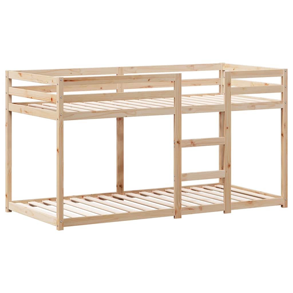 Letto a Castello senza Materasso 90x190 cm Legno di Pino | homemem39