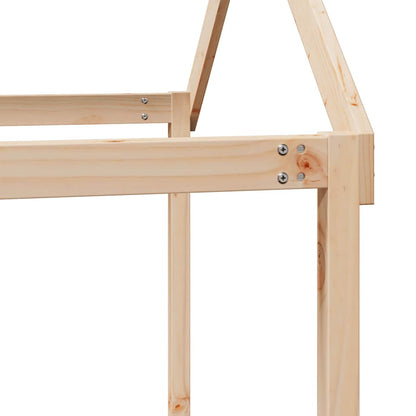 Letto a Castello senza Materasso 90x190 cm Legno di Pino | homemem39
