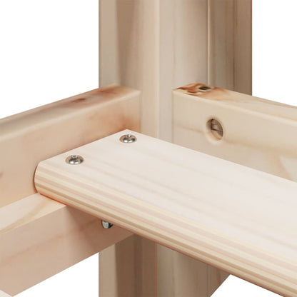 Letto a Castello senza Materasso 90x190 cm Legno di Pino - homemem39