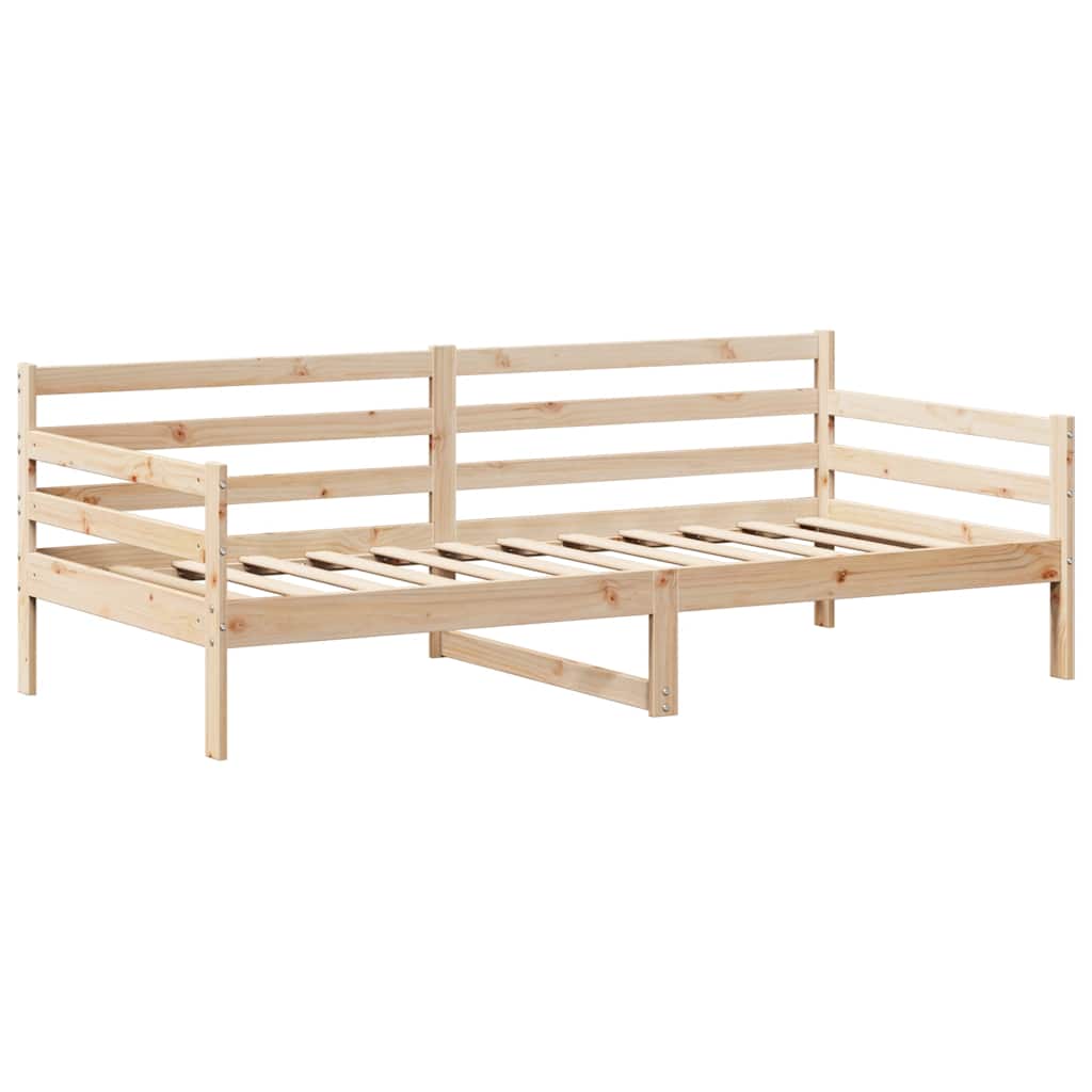 Dormeuse con Tetto 80x200 cm in Legno Massello di Pino | homemem39