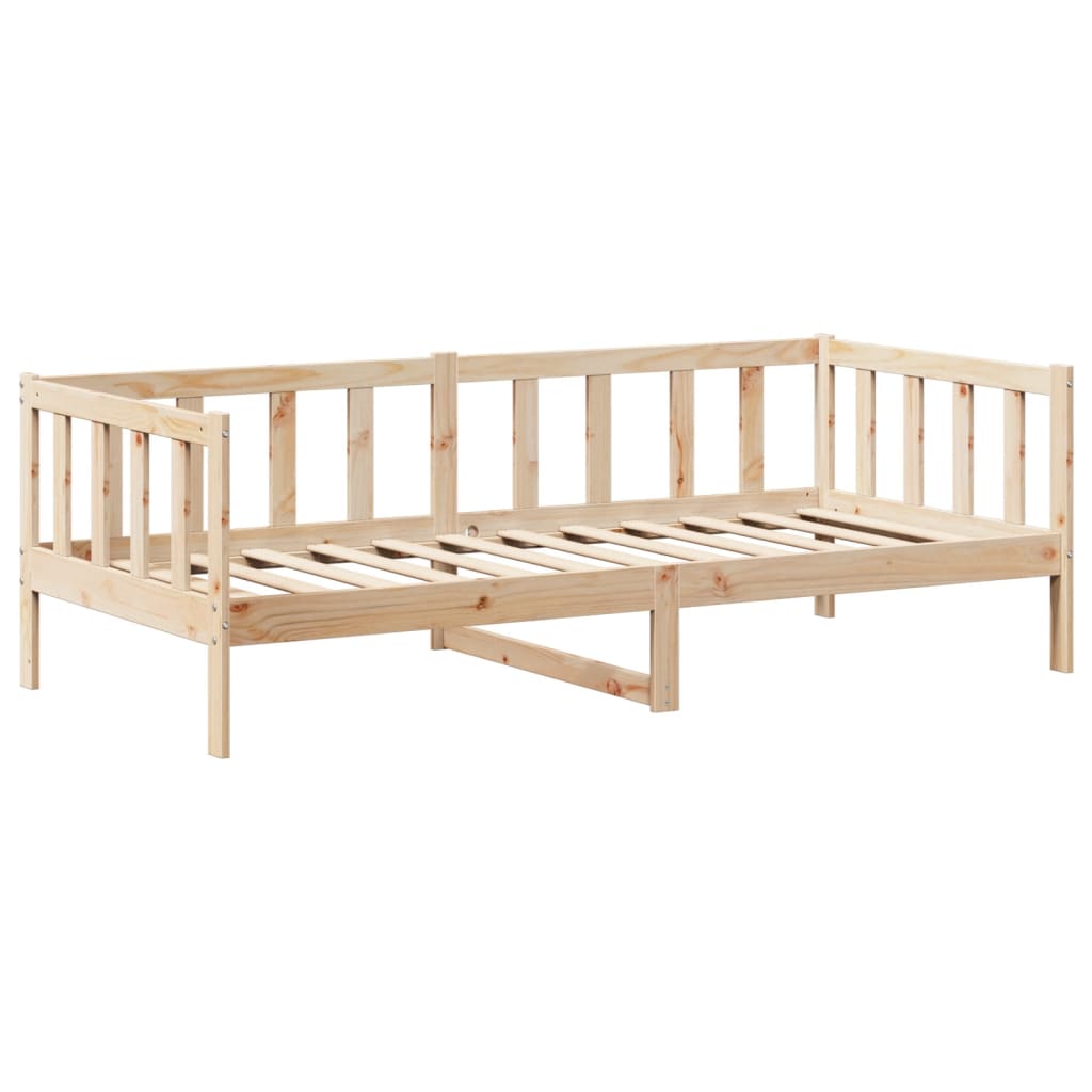 Dormeuse con Tetto 80x200 cm in Legno Massello di Pino | homemem39