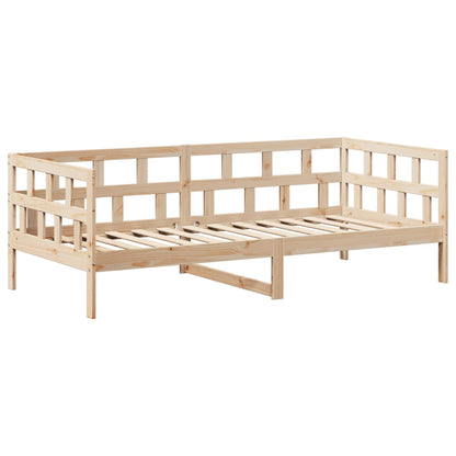 Dormeuse con Tetto 80x200 cm in Legno Massello di Pino | homemem39