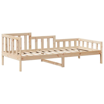Dormeuse con Tetto 80x200 cm in Legno Massello di Pino | homemem39