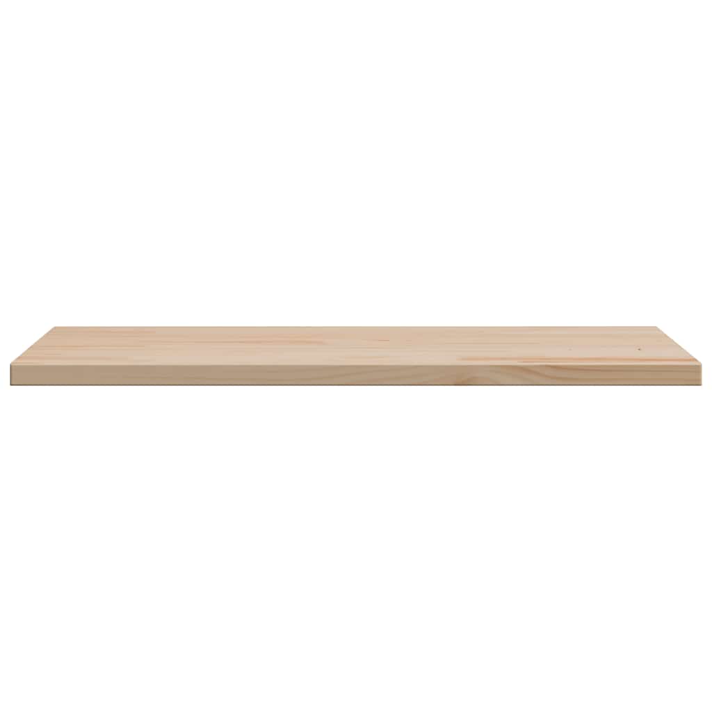 Piano per Tavolo 80x50x1,7 cm Rettangolare Legno Massello Pino | homemem39