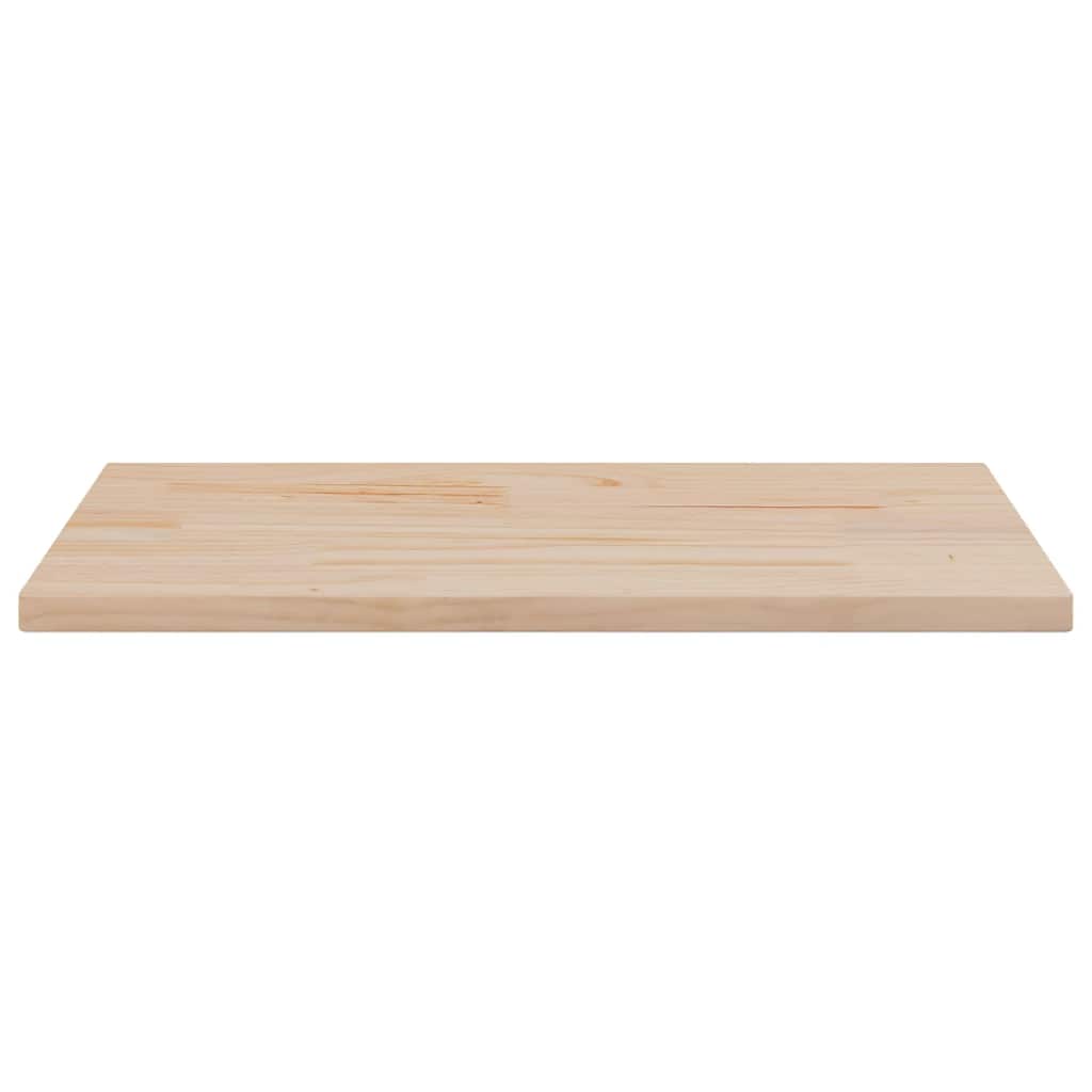 Piani Tavolo 2 pz 80x40x1,7 cm Rettangolare Legno Massello Pino | homemem39