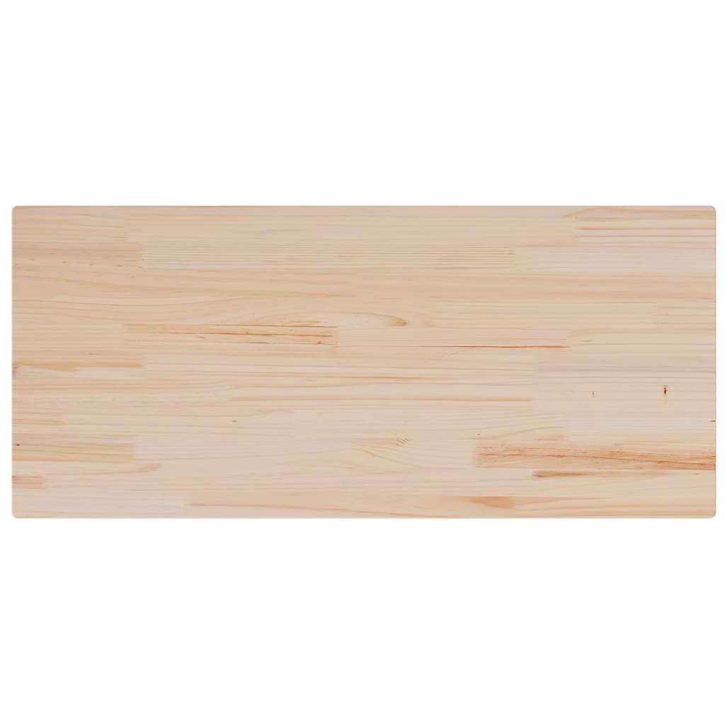 Piano per Tavolo 90x40x1,7 cm Rettangolare Legno Massello Pino | homemem39