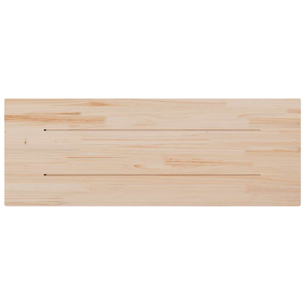 Piano per Tavolo 110x40x1,7 cm Rettangolare Legno Massello Pino