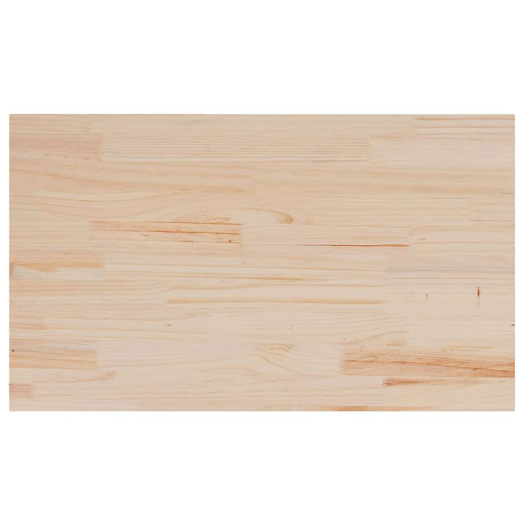 Piani Tavolo 3 pz 80x47x1,7 cm Rettangolare Legno Massello Pino | homemem39