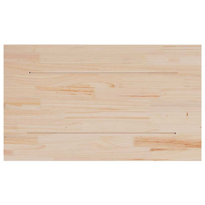 Piani Tavolo 3 pz 80x47x1,7 cm Rettangolare Legno Massello Pino | homemem39