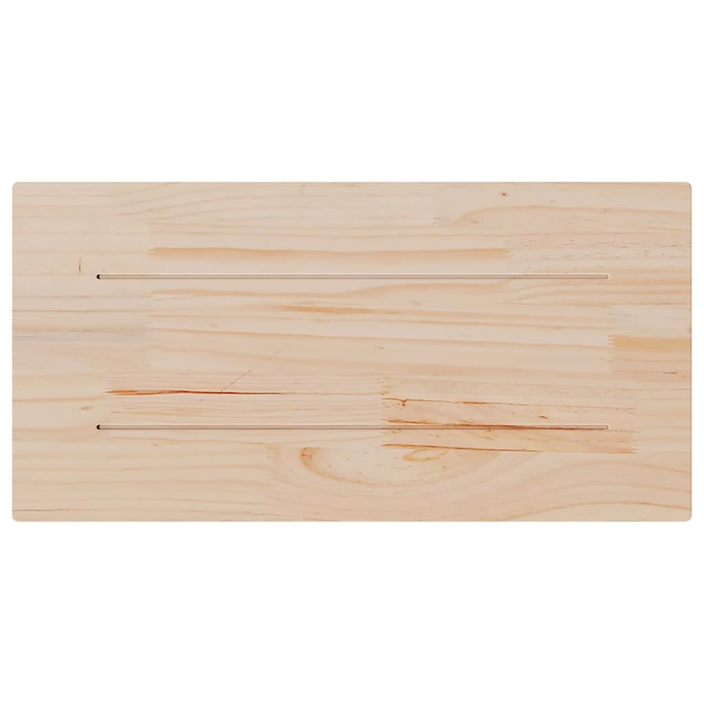 Piani Tavolo 4 pz 90x45x1,7 cm Rettangolare Legno Massello Pino | homemem39