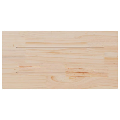 Piani Tavolo 4 pz 90x45x1,7 cm Rettangolare Legno Massello Pino | homemem39
