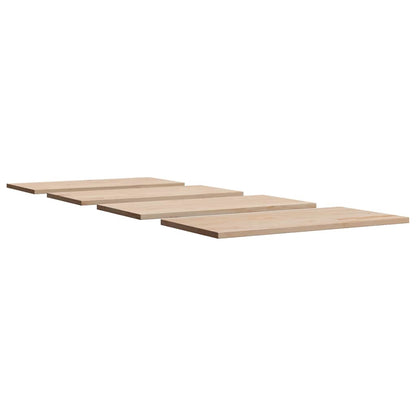 Piani Tavolo 4 pz 100x50x1,7cm Rettangolare Legno Massello Pino
