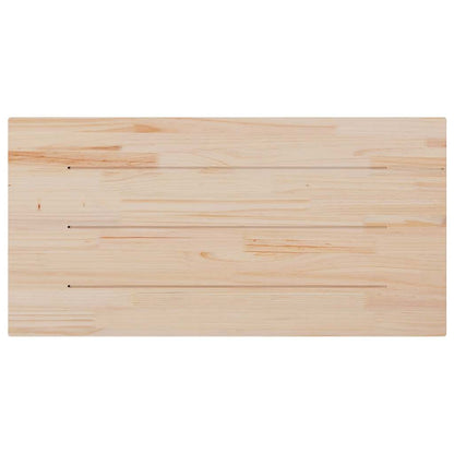 Piani Tavolo 4 pz 100x50x1,7cm Rettangolare Legno Massello Pino | homemem39