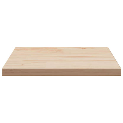 Piano per Tavolo 40x40x2,5 cm Quadrato Legno Massello di Pino
