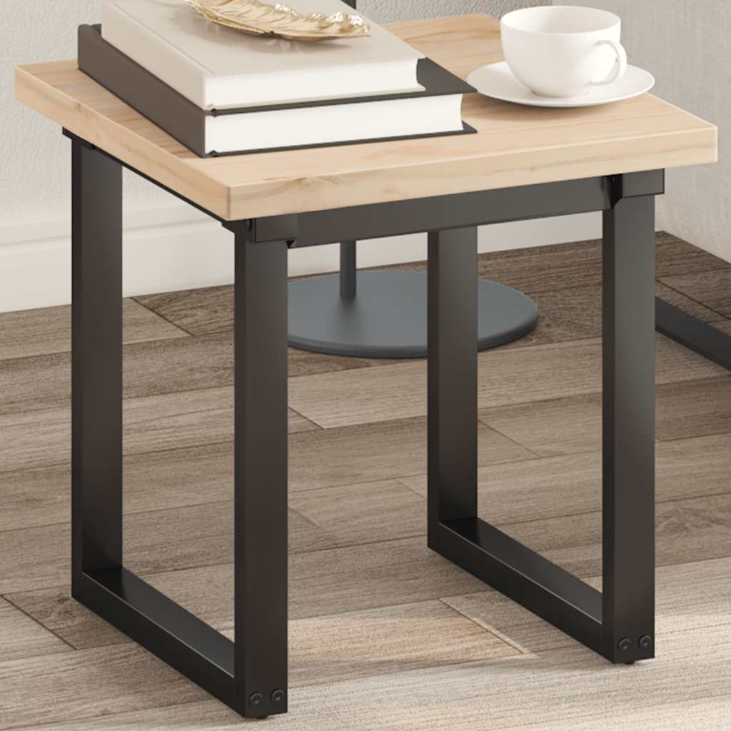 Piano per Tavolo 40x40x2,5 cm Quadrato Legno Massello di Pino