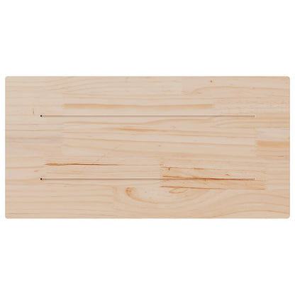 Piani Tavolo 2 pz 70x35x2,5 cm Rettangolare Legno Massello Pino