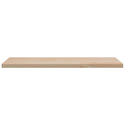 Piano per Tavolo 80x50x2,5 cm Rettangolare Legno Massello Pino