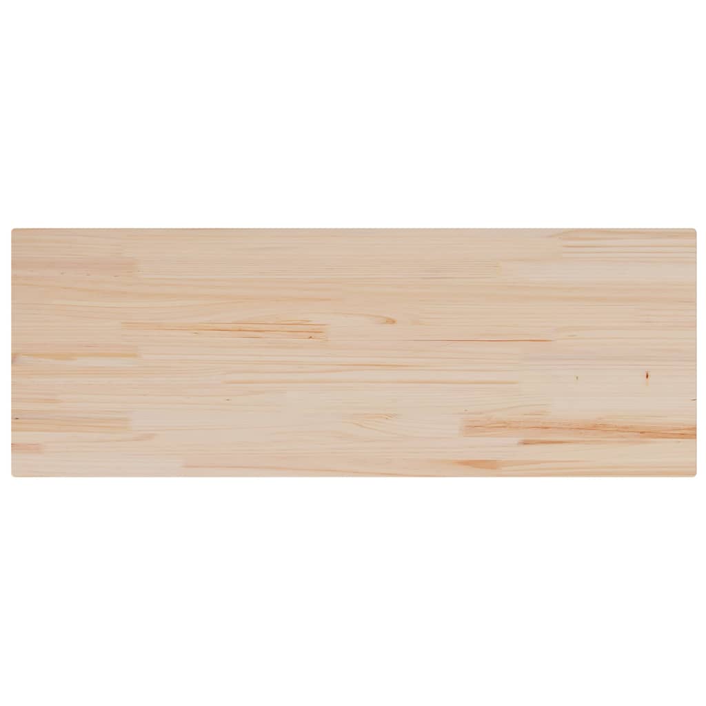 Piano Tavolo 110x40x2,5 cm Rettangolare Legno Massello di Pino | homemem39