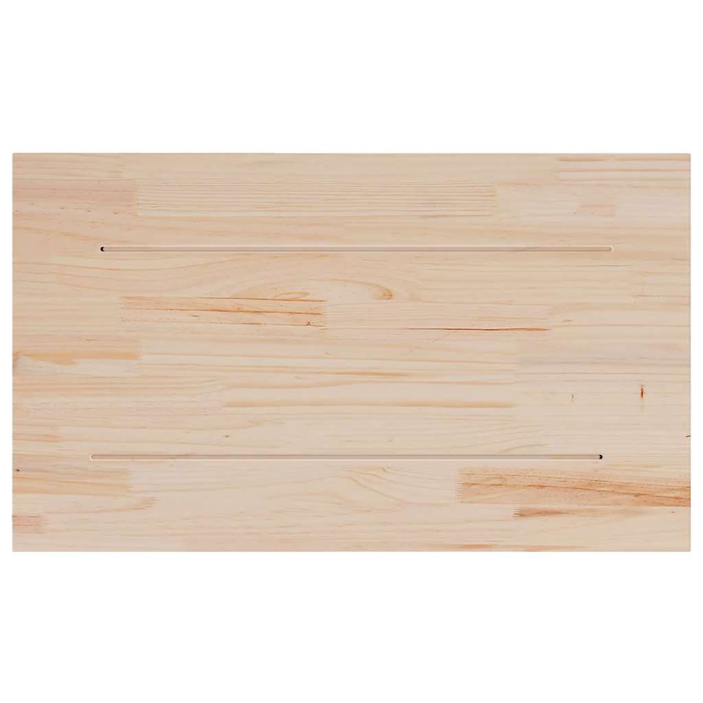 Piani Tavolo 3 pz 80x47x2,5 cm Rettangolare Legno Massello Pino | homemem39