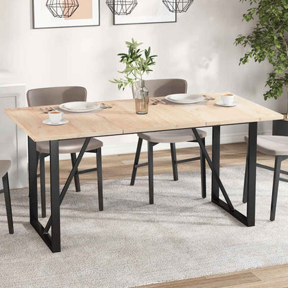 Piani Tavolo 3 pz 80x53x2,5 cm Rettangolare Legno Massello Pino | homemem39