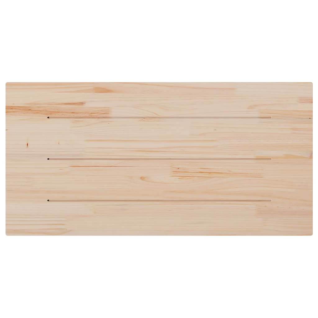 Piani Tavolo 4 pz 100x50x2,5cm Rettangolare Legno Massello Pino