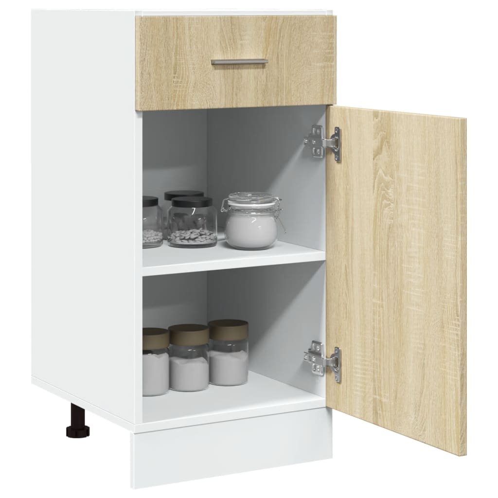 Armadio Inferiore Cassetto “Lyon” Rovere Sonoma 40x46x81,5