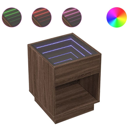 Tavolino da Salotto con LED Infinity