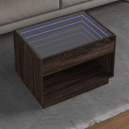 Tavolino da Salotto con LED Infinity