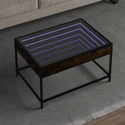 Tavolino da Salotto con LED Infinity
