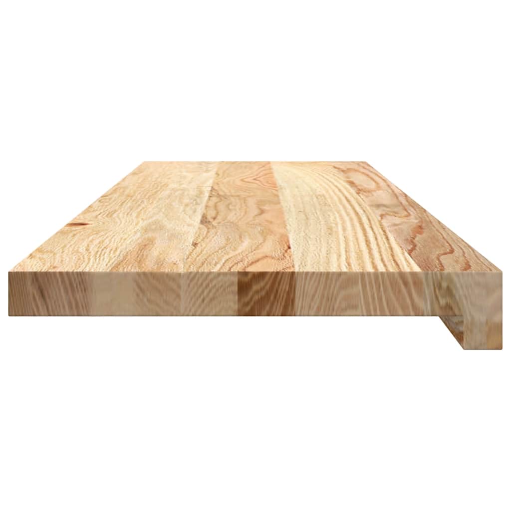 Gradini 4 pz 80x25x2 cm in Rovere Massello Non Trattato | homemem39