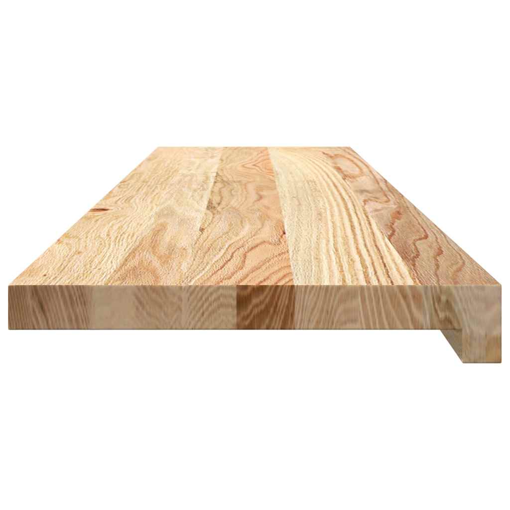 Gradini 4 pz 100x25x2 cm in Rovere Massello Non Trattato | homemem39