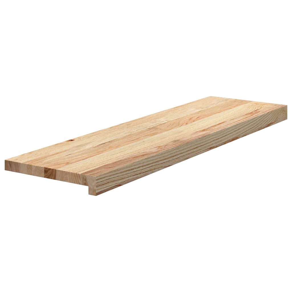Gradini 4 pz 90x30x2 cm in Rovere Massello Non Trattato | homemem39