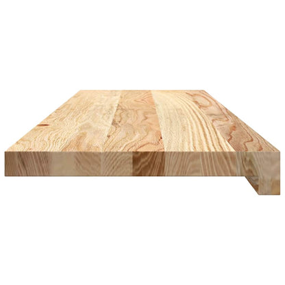 Gradini 16 pz 80x30x2 cm in Rovere Massello Non Trattato | homemem39