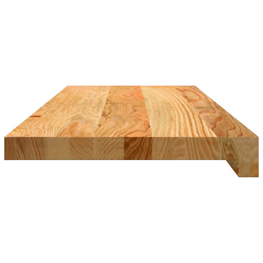 Gradini 4 pz Marrone Chiaro 70x25x2 cm Legno Massello Rovere | homemem39