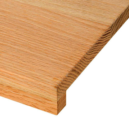 Gradini 4 pz Marrone Chiaro 80x30x2 cm Legno Massello Rovere | homemem39