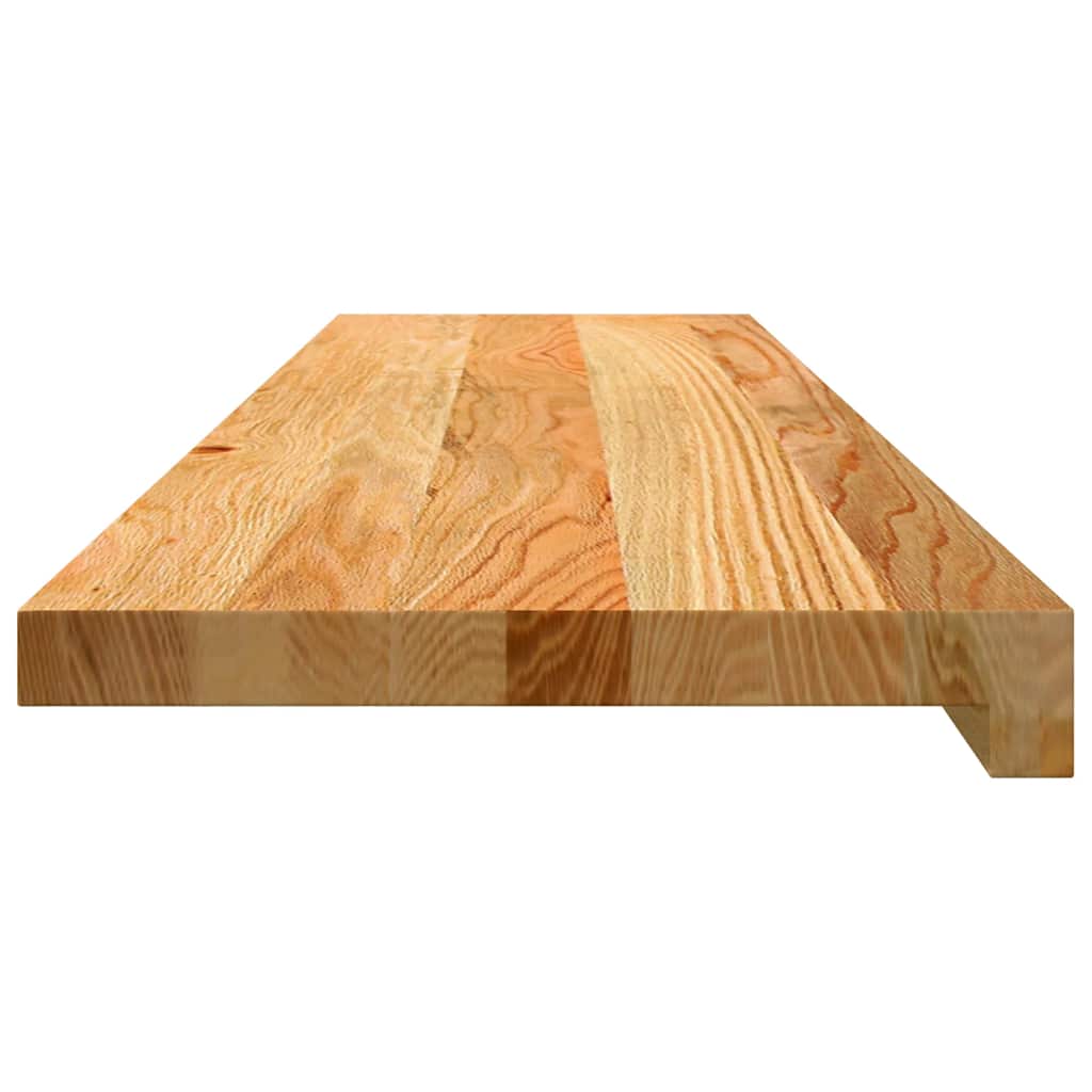Gradini 8 pz Marrone Chiaro 100x30x2 cm Legno Massello Rovere | homemem39