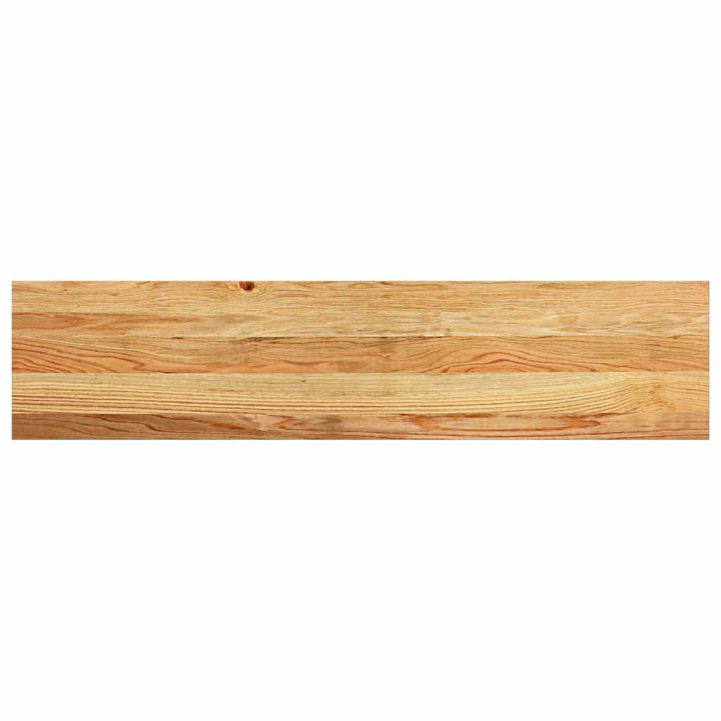 Gradini 12 pz Marrone Chiaro 110x25x2 cm Legno Massello Rovere