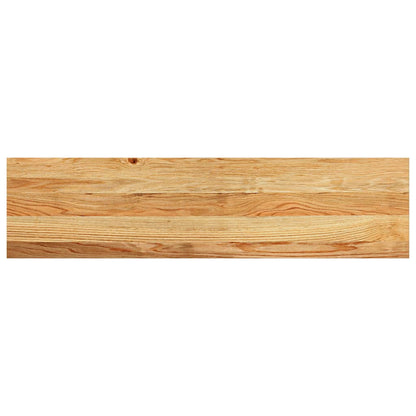 Gradini 12 pz Marrone Chiaro 70x30x2 cm Legno Massello Rovere
