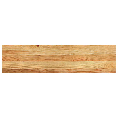 Gradini 16 pz Marrone Chiaro 100x25x2 cm Legno Massello Rovere