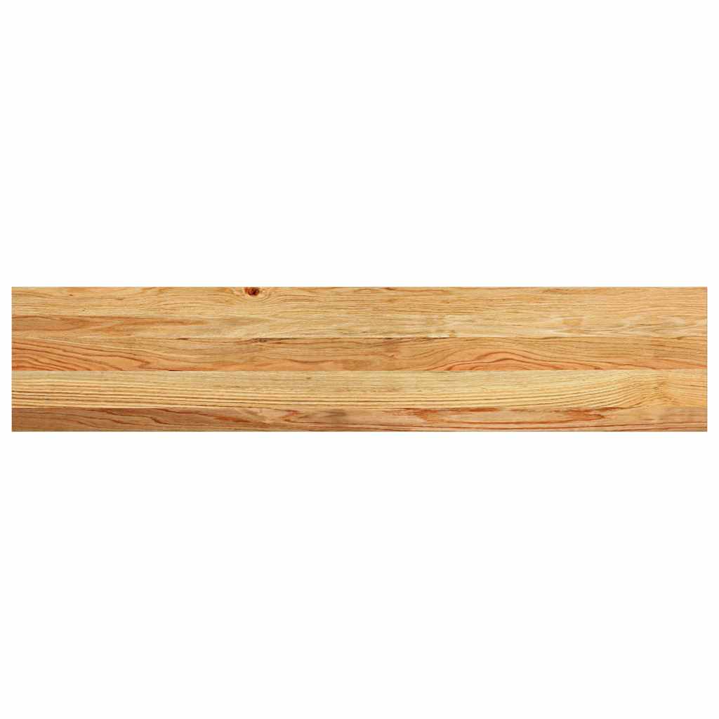Gradini 16 pz Marrone Chiaro 120x25x2 cm Legno Massello Rovere