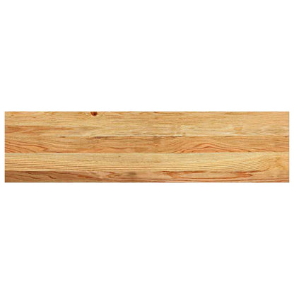 Gradini 16 pz Marrone Chiaro 100x30x2 cm Legno Massello Rovere