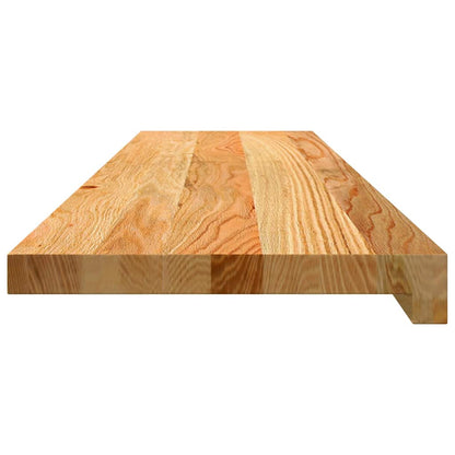 Gradini 16 pz Marrone Chiaro 100x30x2 cm Legno Massello Rovere | homemem39