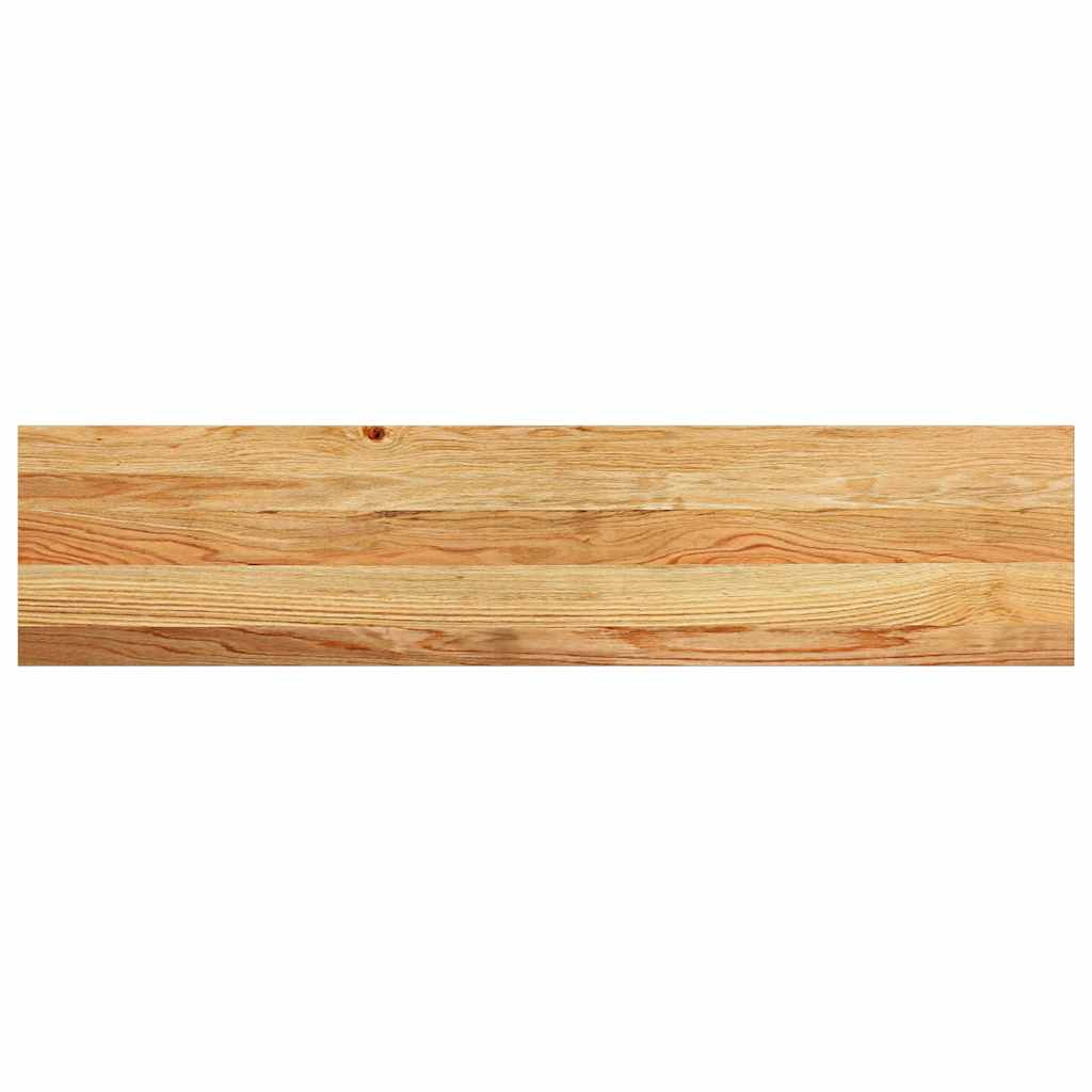 Gradini 16 pz Marrone Chiaro 110x30x2 cm Legno Massello Rovere